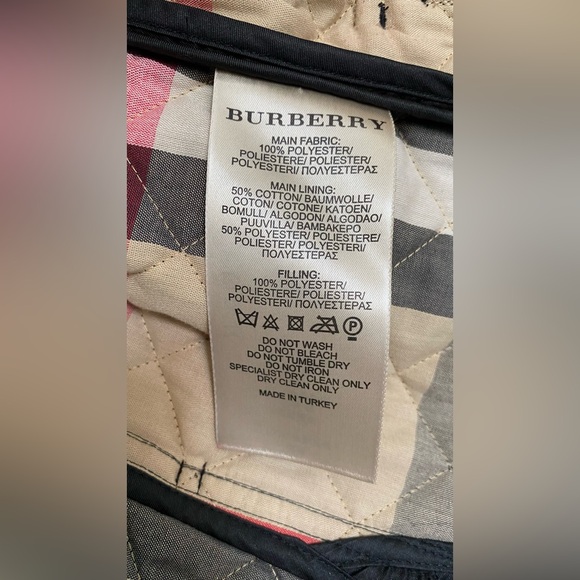 Burberry Brit quilted belted coat jacket - Picture 12 of 14